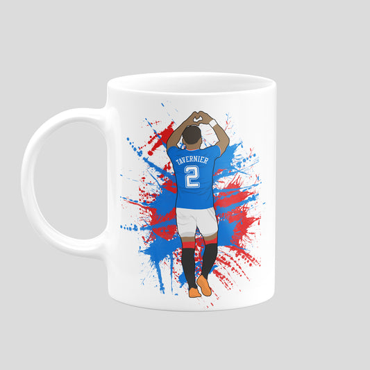 James Tavernier Rangers Mug – Football Artwork