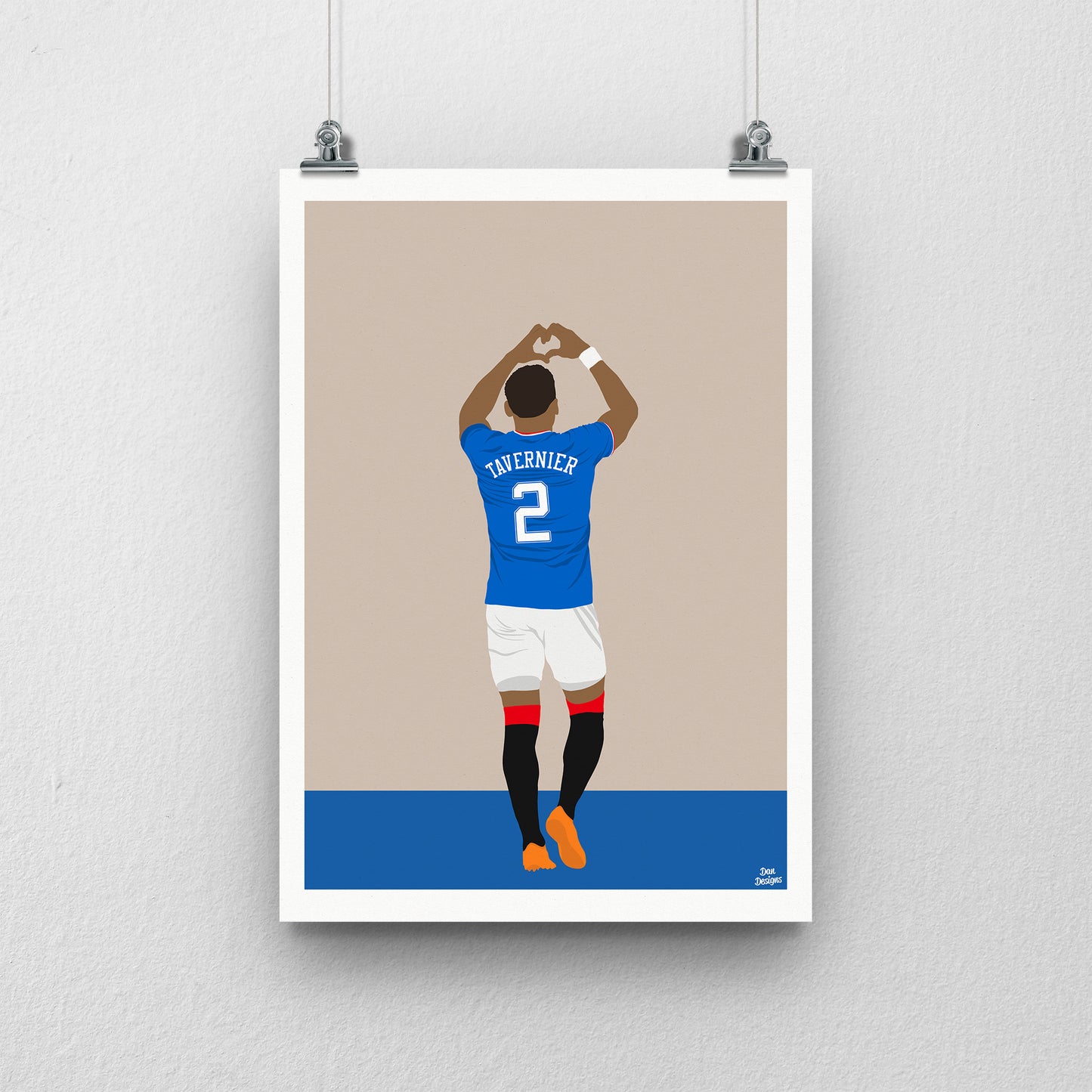 James Tavernier Print