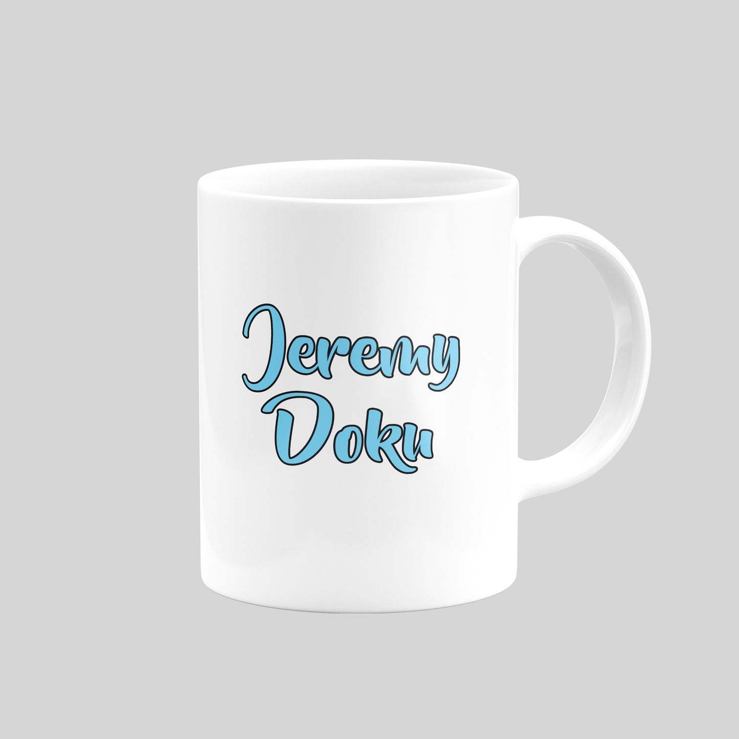 Jérémy Doku Manchester City Mug – Football Artwork
