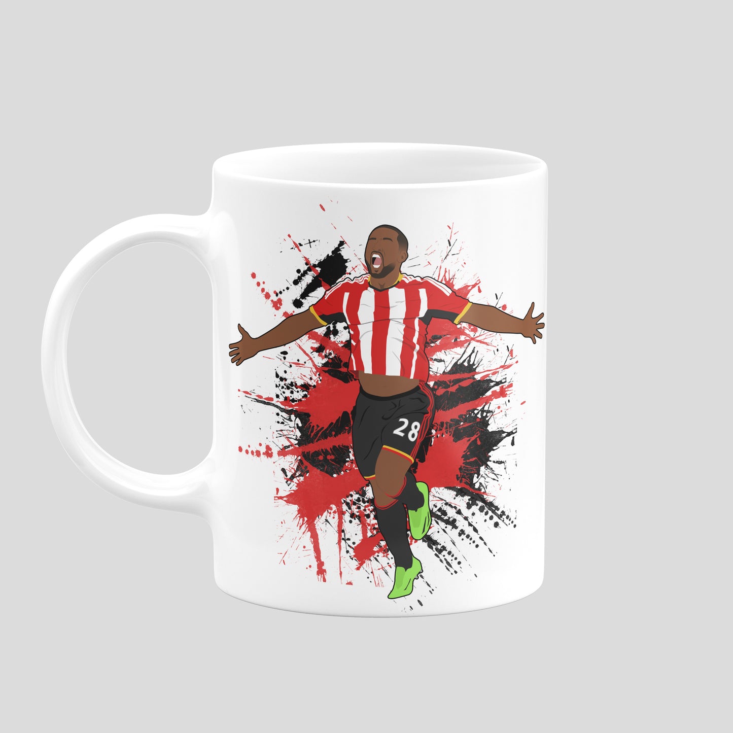 Jermain Defoe Sunderland Mug – Football Artwork