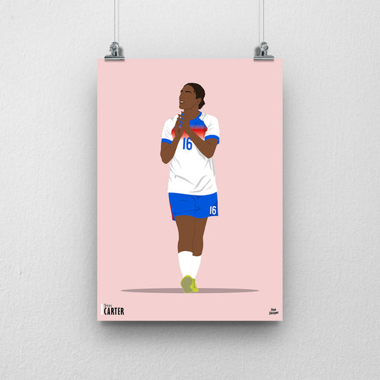 Jess Carter Print | Lionesses Euro 2025