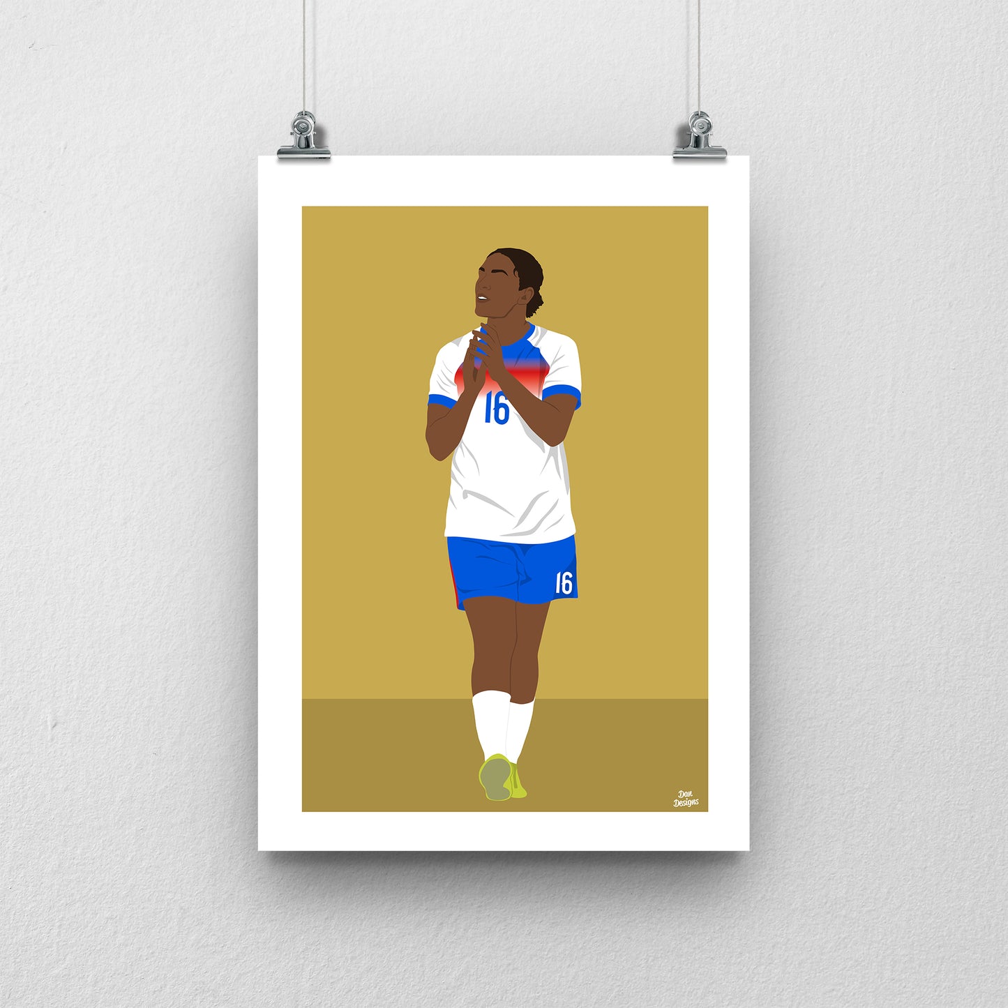Jess Carter Print | Lionesses Euro 2025