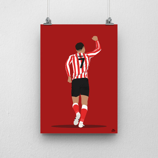 Jobe Bellingham Sunderland Print – Football Artwork