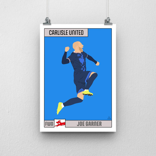 Joe Garner Carlisle United Print – Official Club Artwork