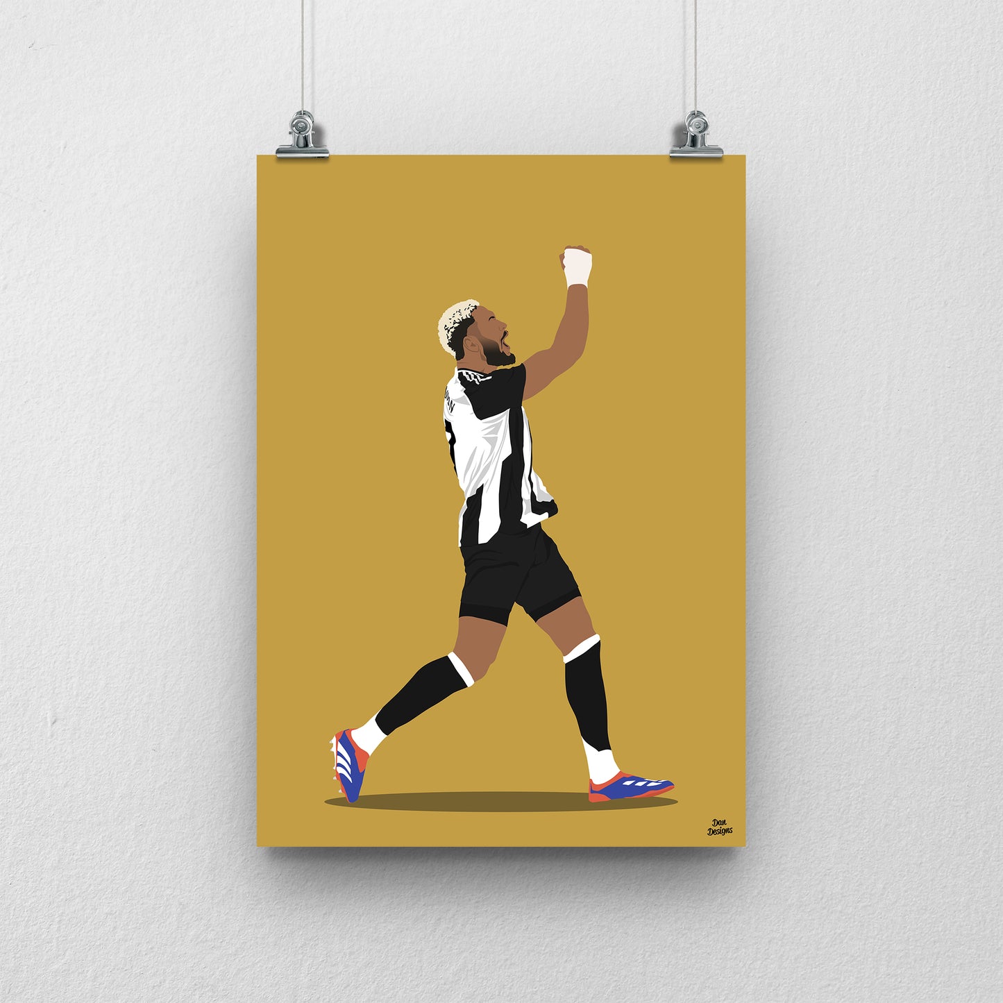 Joelinton Print - Newcastle United Football Poster