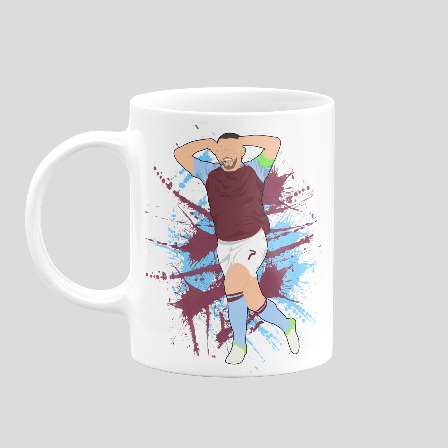 John McGinn Aston Villa Mug – Football Artwork