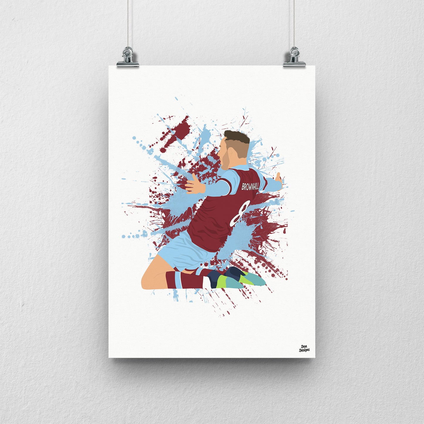 Josh Brownhill Print