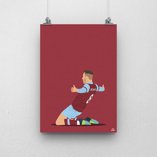 Josh Brownhill Print