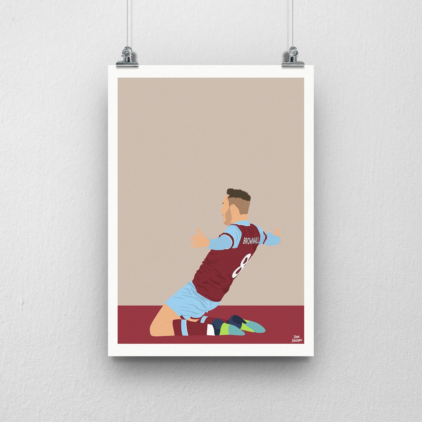 Josh Brownhill Print