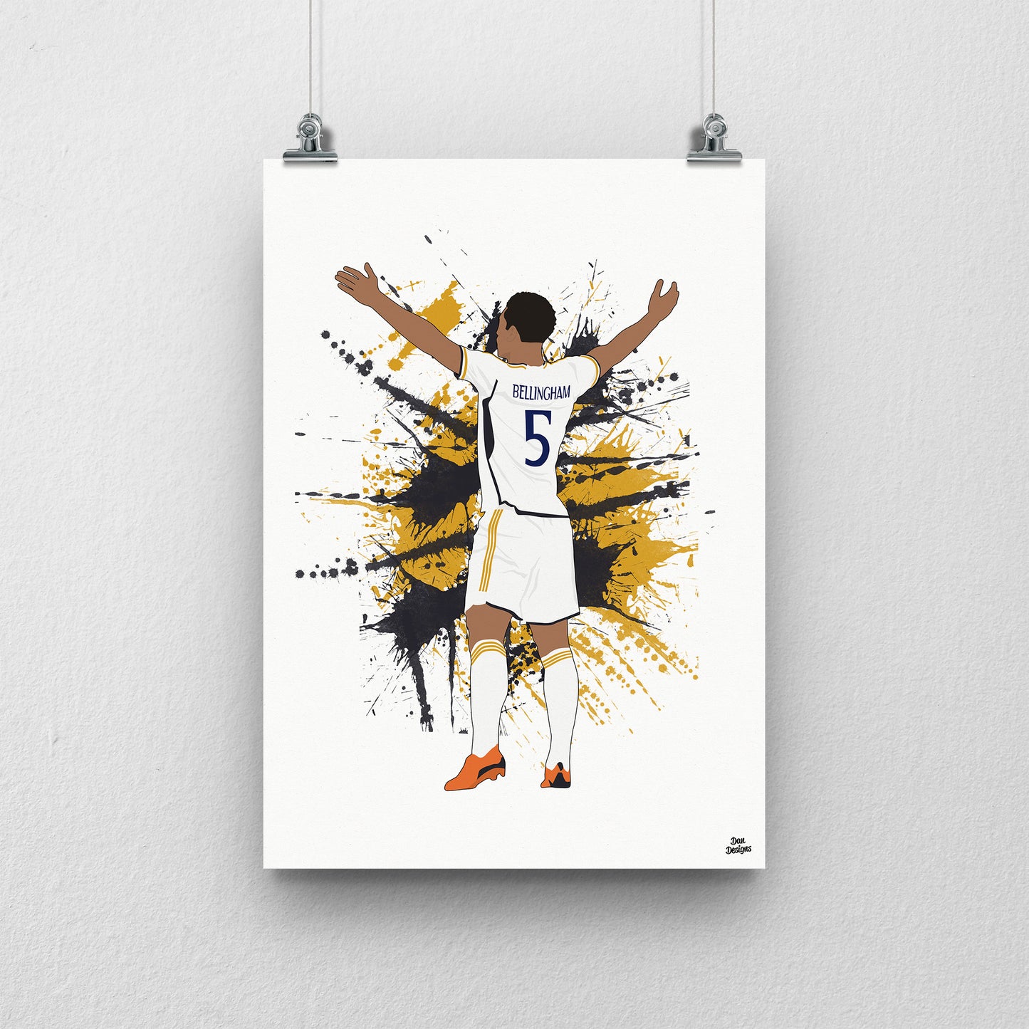 Jude Bellingham Madrid Print