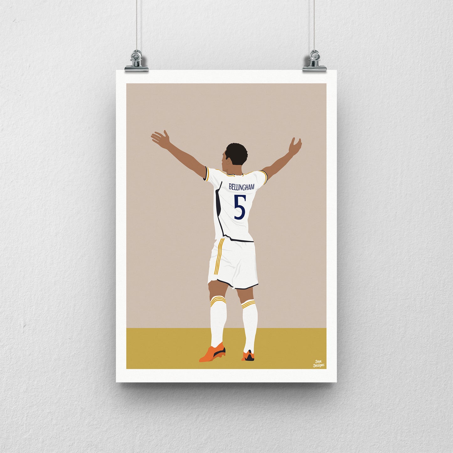 Jude Bellingham Madrid Print