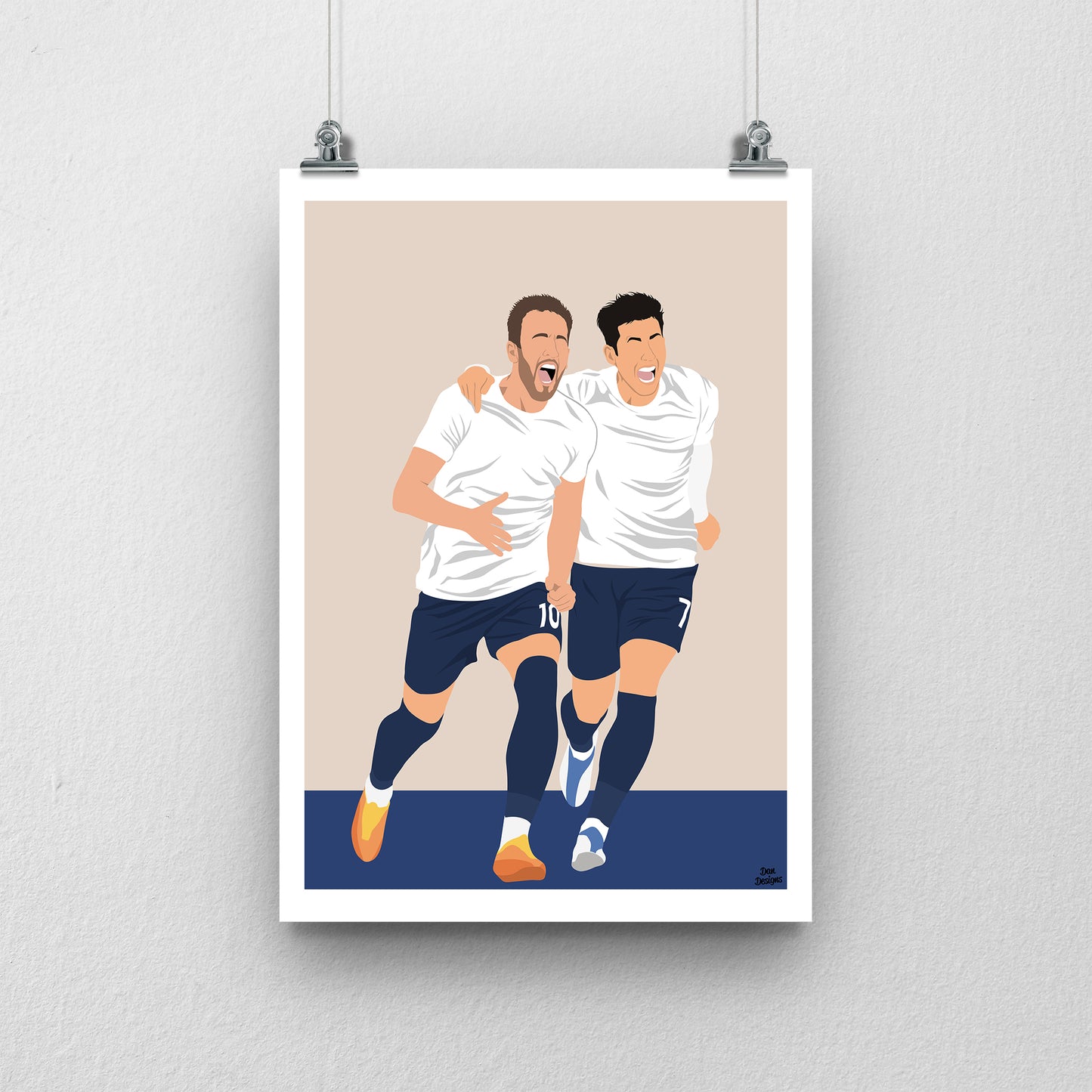 Kane & Son Print | Tottenham Hotspur Poster