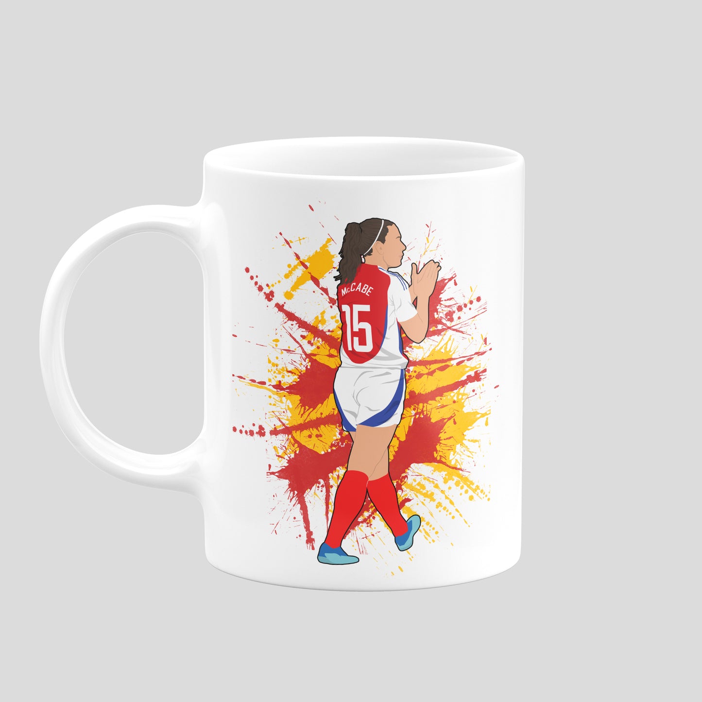 Katie McCabe Arsenal Mug – Football Artwork