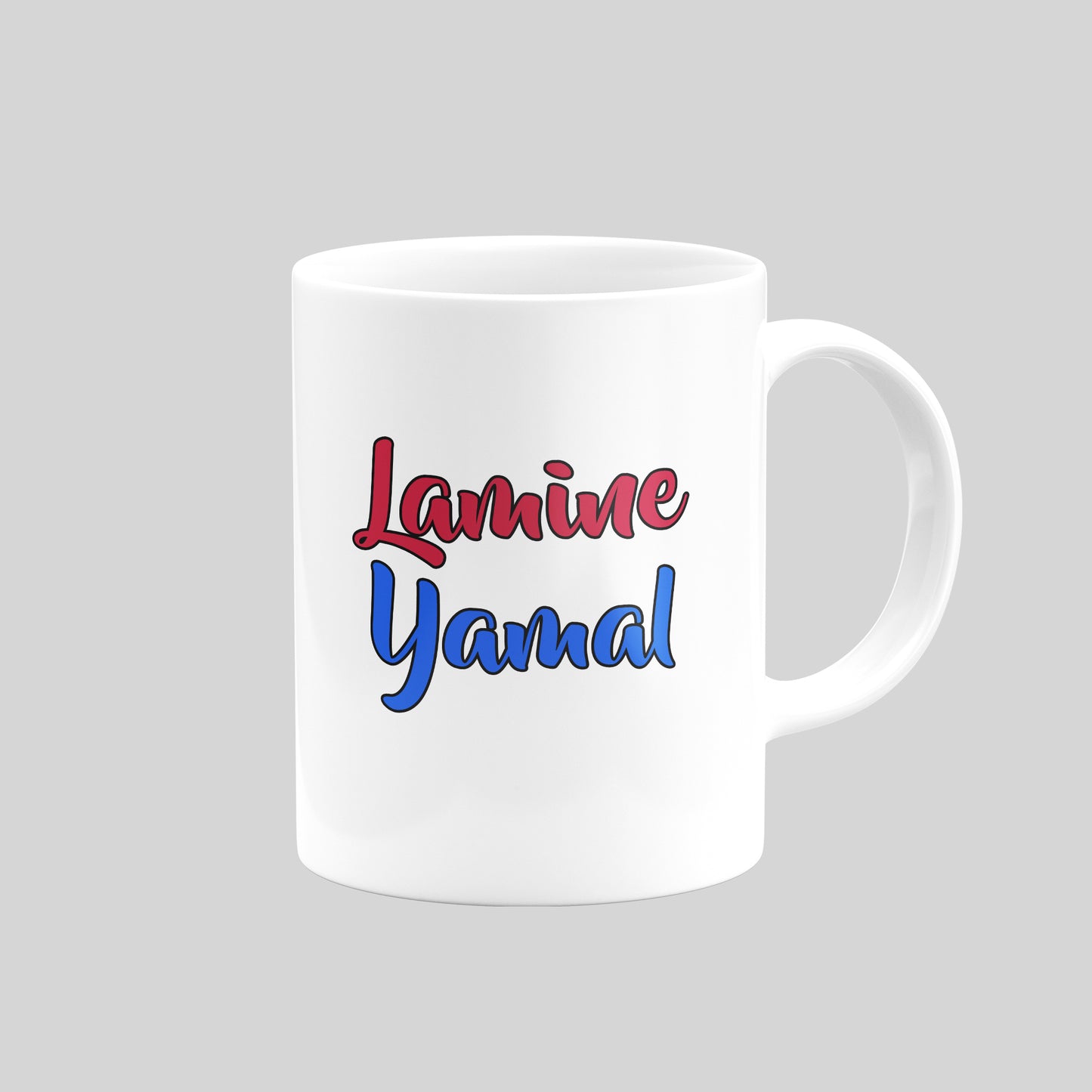 Lamine Yamal Barcelona Mug – Football Artwork