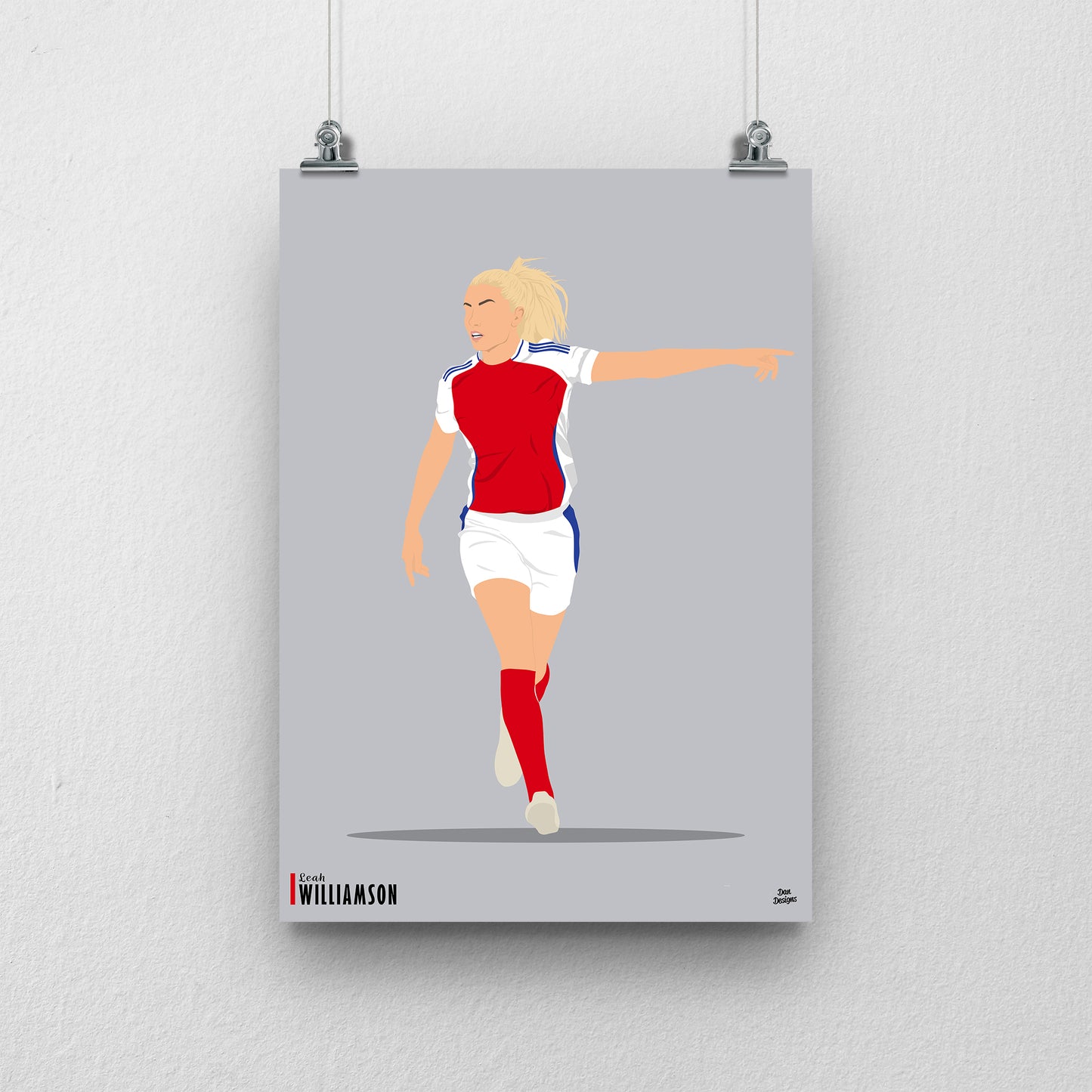 Leah Williamson Arsenal Print