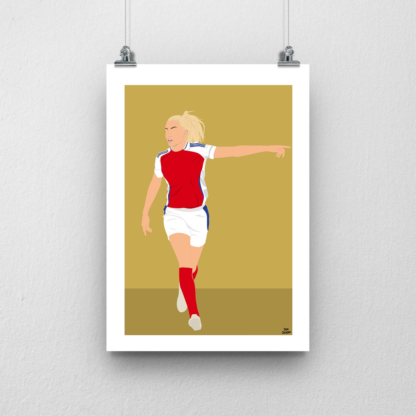 Leah Williamson Arsenal Print