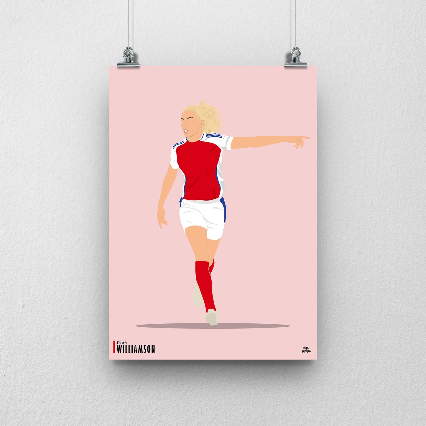 Leah Williamson Arsenal Print