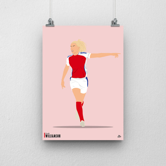 Leah Williamson Arsenal Print