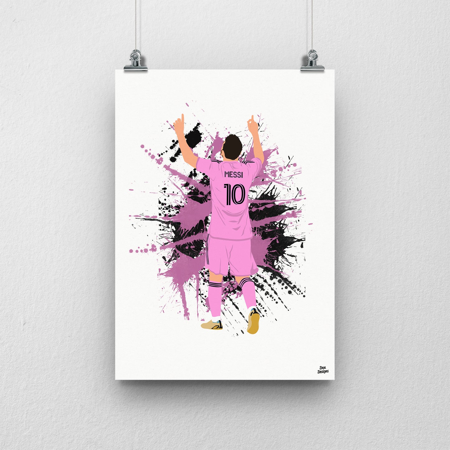 Lionel Messi Inter Miami Print