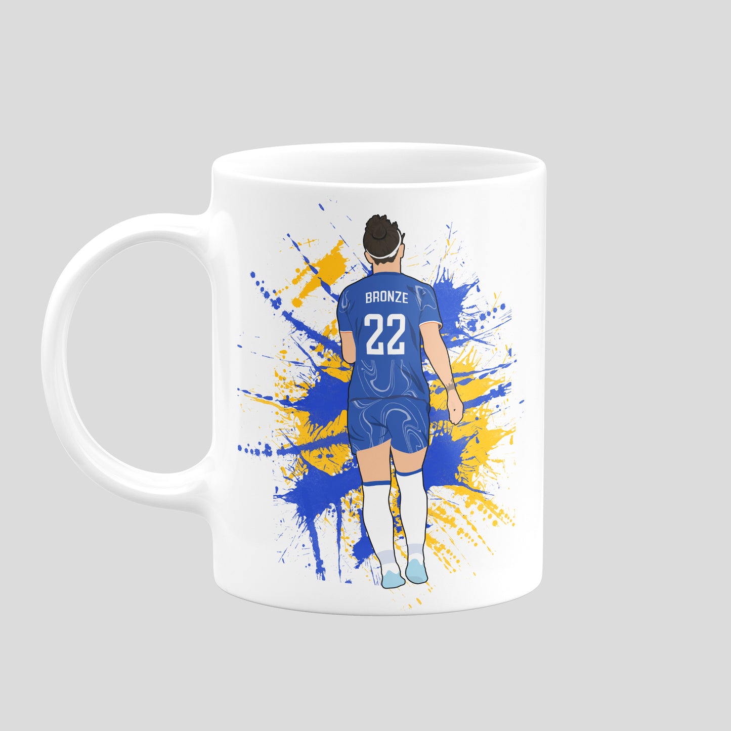 Lucy Bronze Chelsea Mug – Women’s Football Artwork