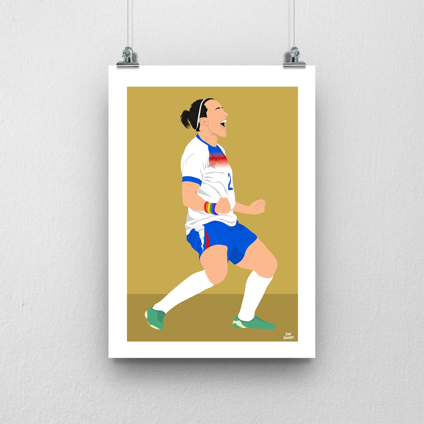 Lucy Bronze Print | Lionesses Euro 2025