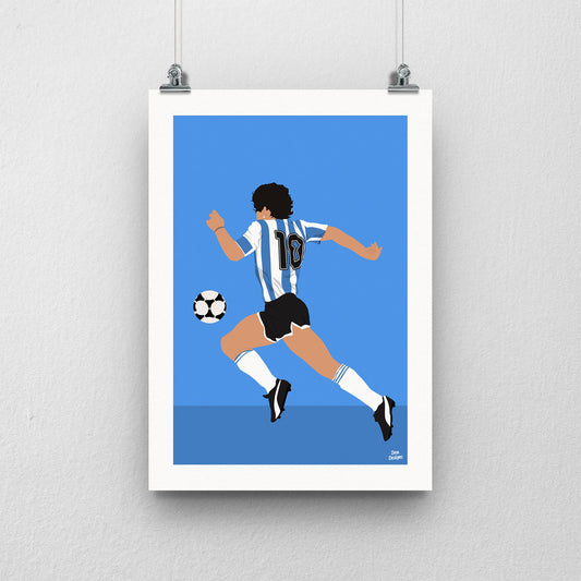 Diego Maradona Print