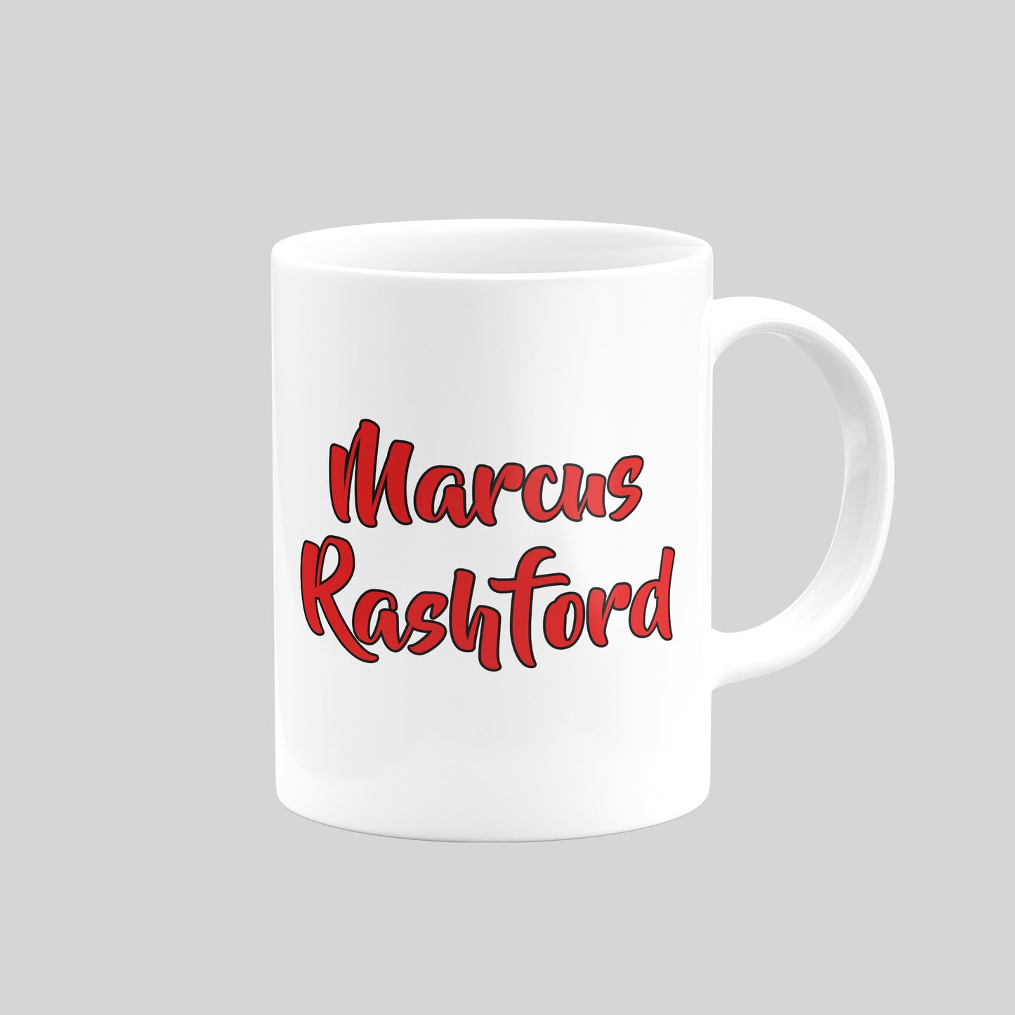 Marcus Rashford Manchester United Mug – Football Artwork