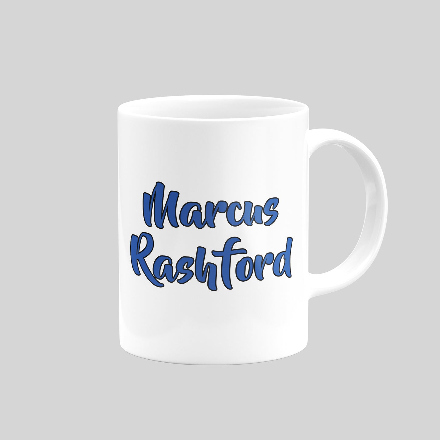 Marcus Rashford Manchester United Mug – Football Artwork