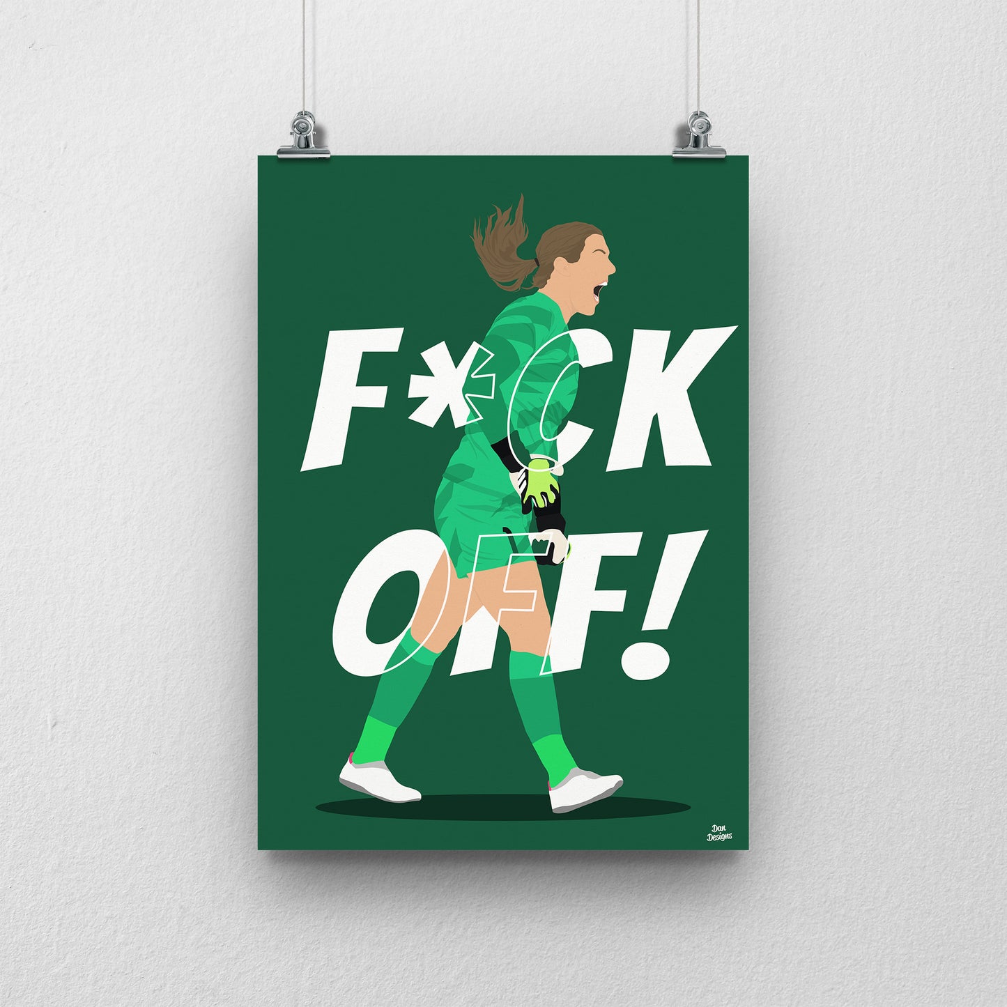 'F OFF 'Mary Earps Print