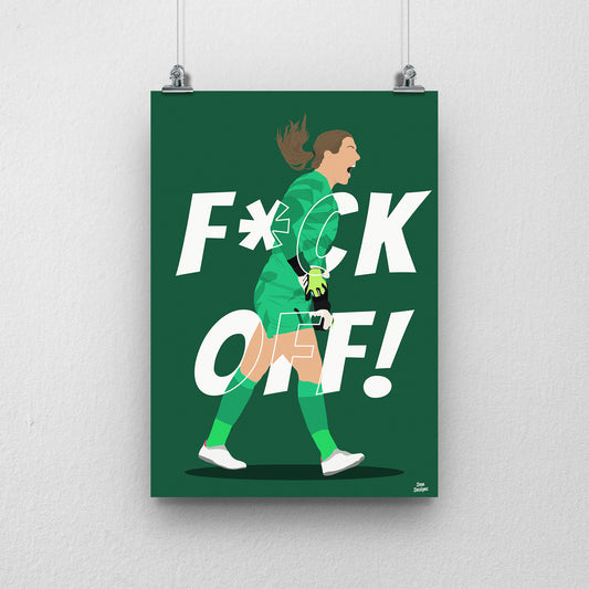 'F OFF 'Mary Earps Print