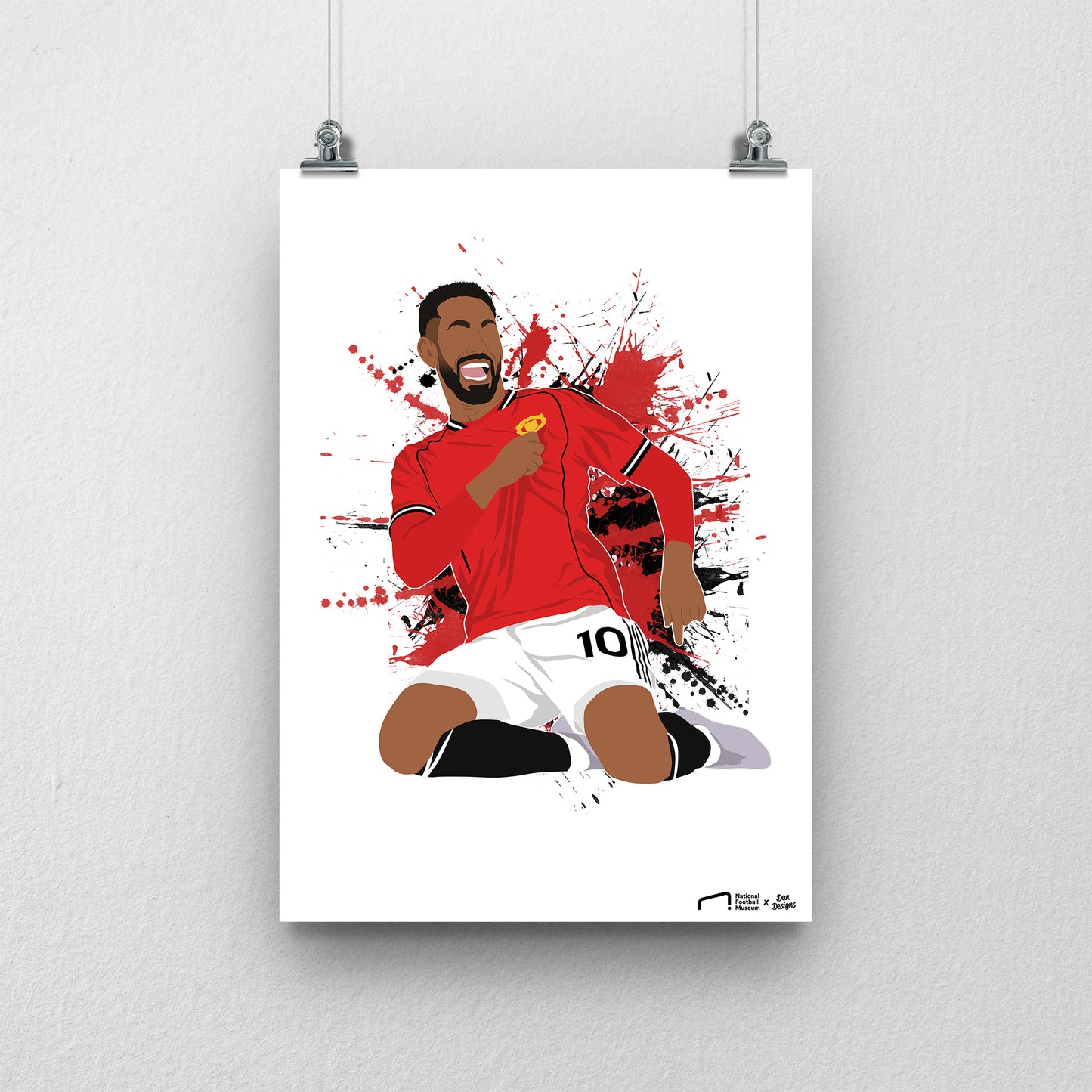 Matheus Cunha Print | Manchester United Poster