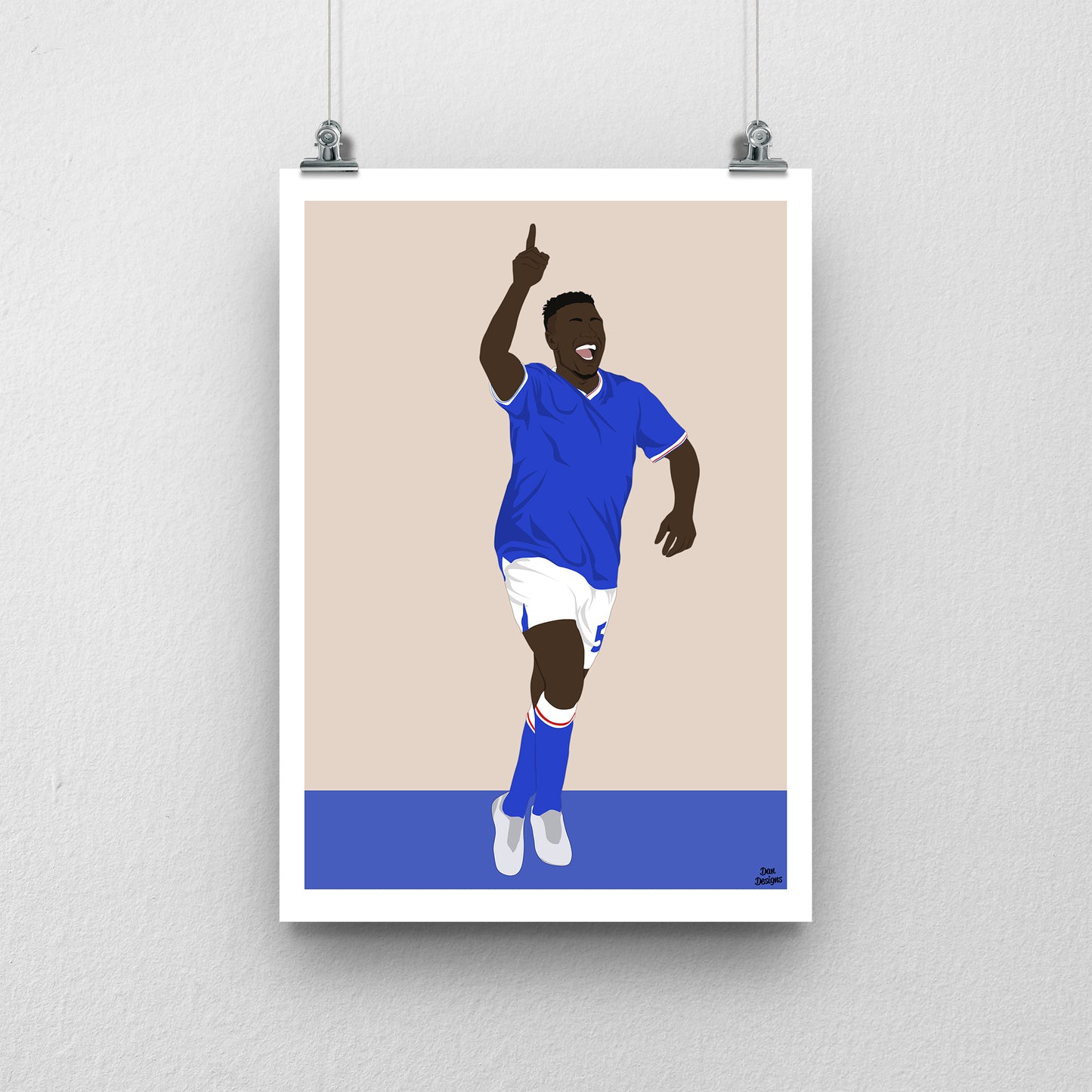 Azor Matusiwa Ipswich Town Print – Football Poster
