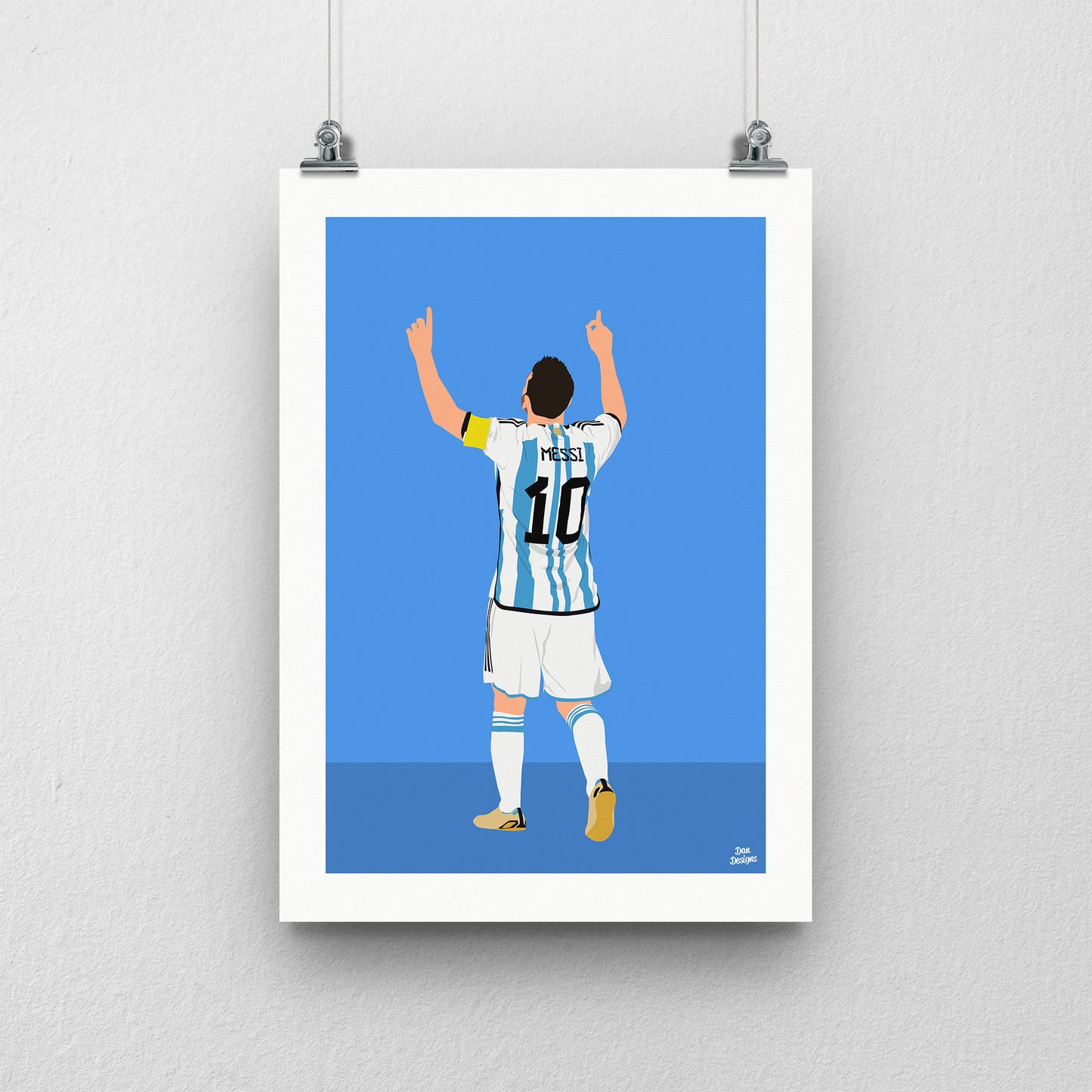 Messi Argentina Print