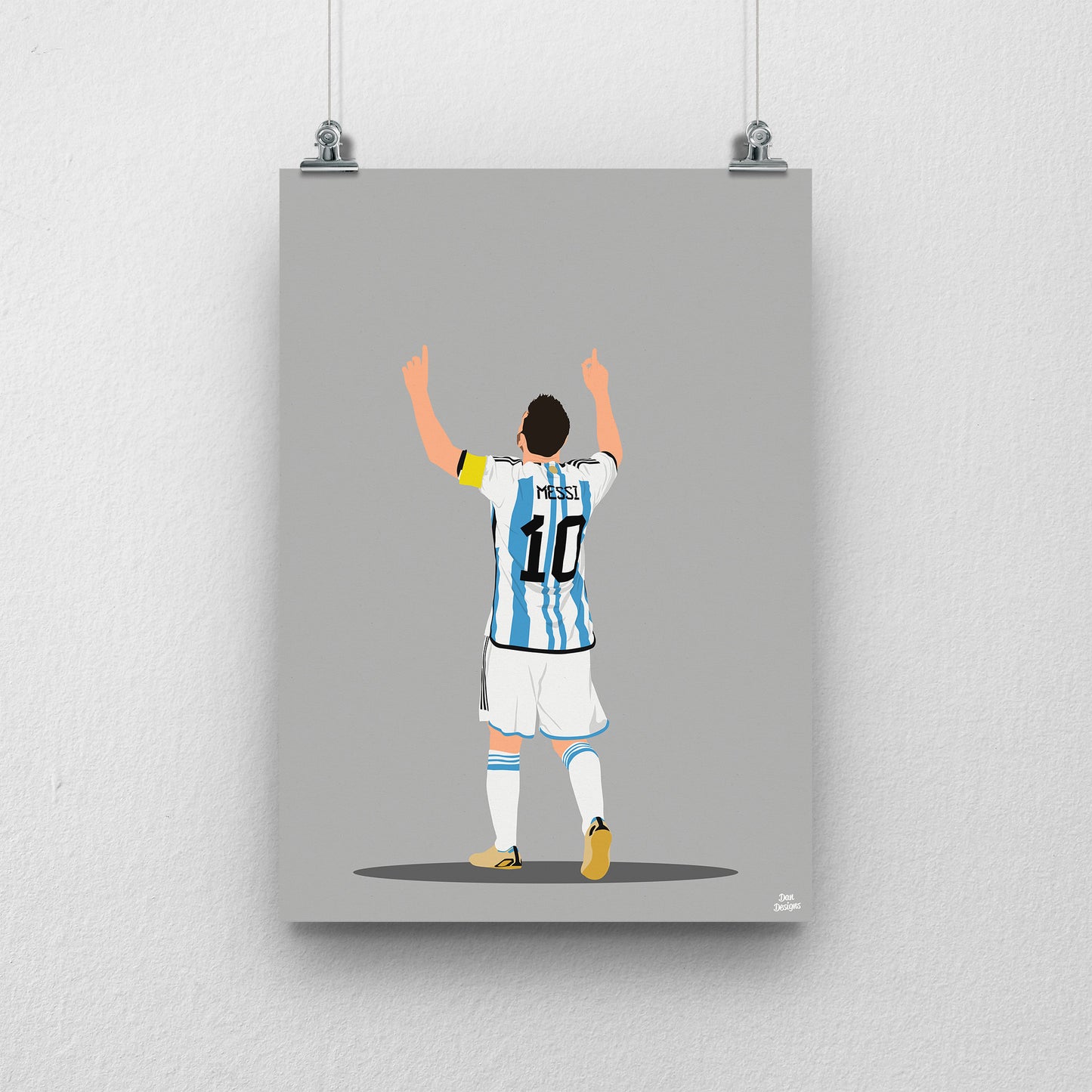 Messi Argentina Print