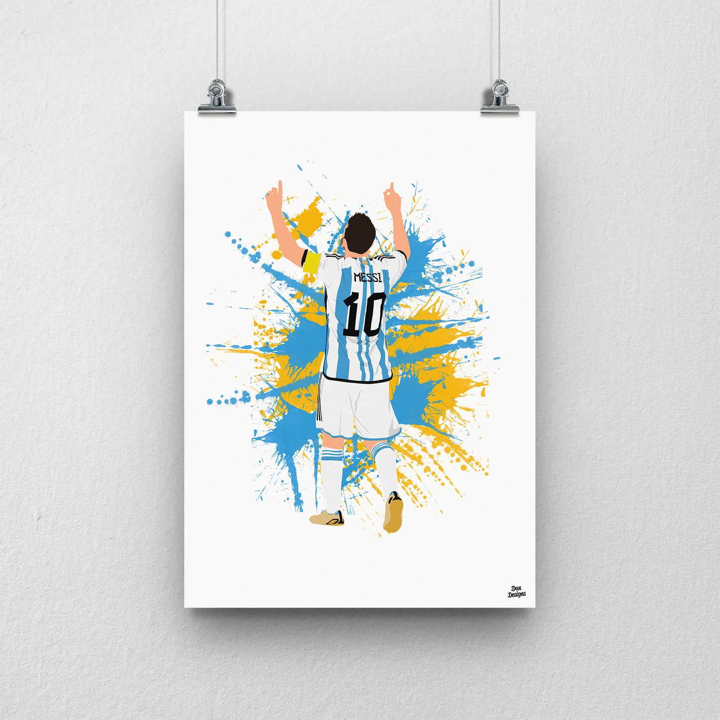Messi Argentina Print