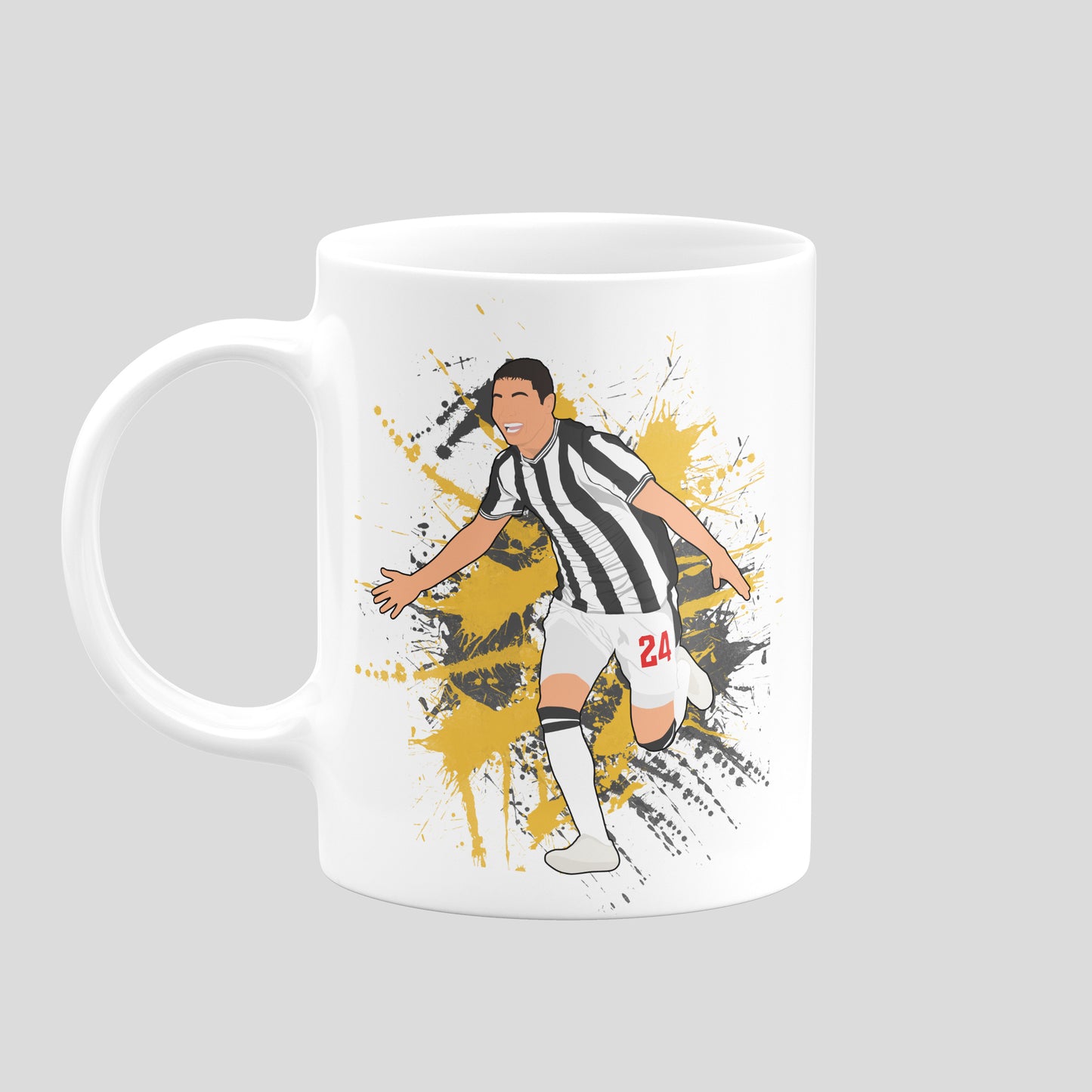 Miguel Almirón Newcastle United Mug – Football Artwork