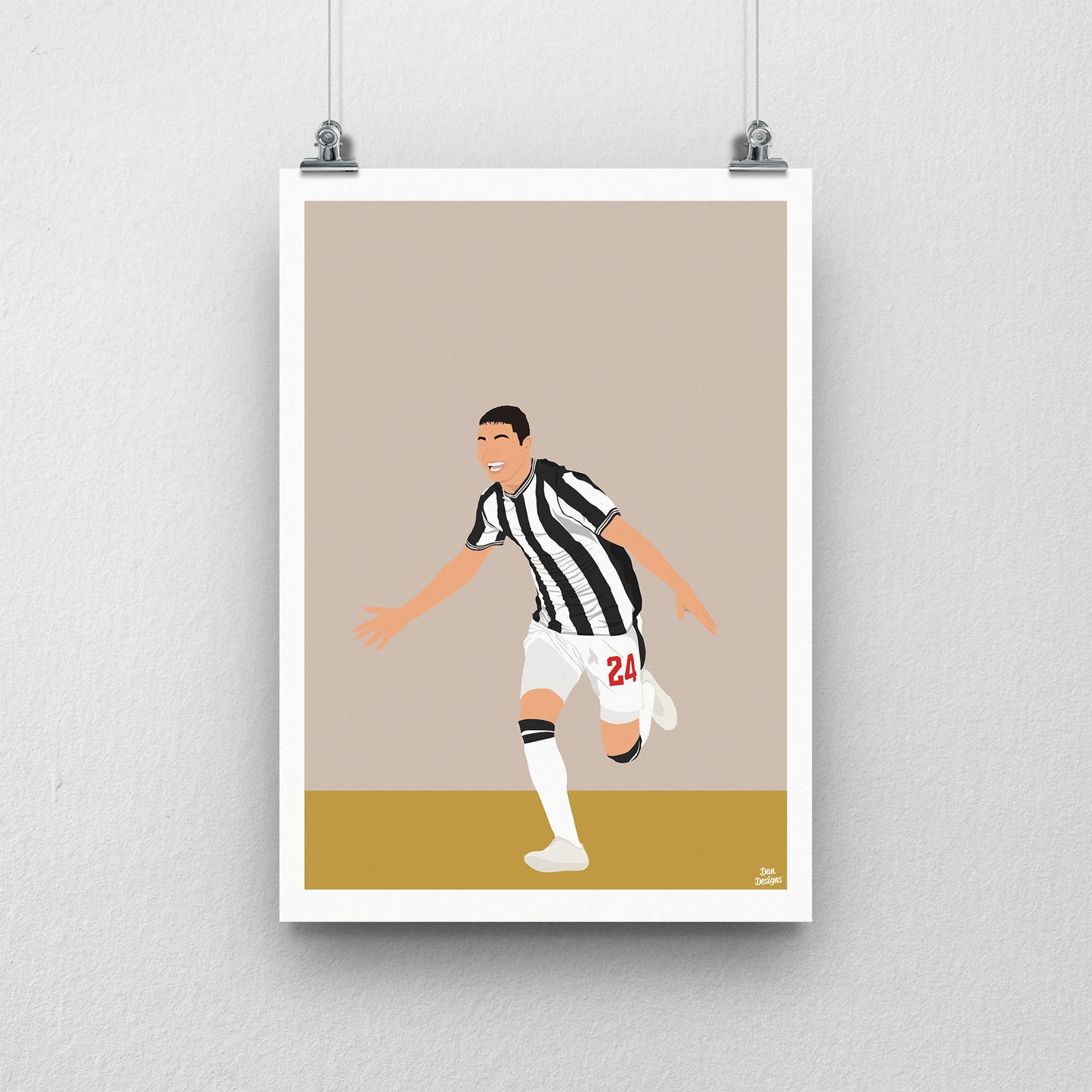 Miguel Almiron Print - Newcastle United Football Poster