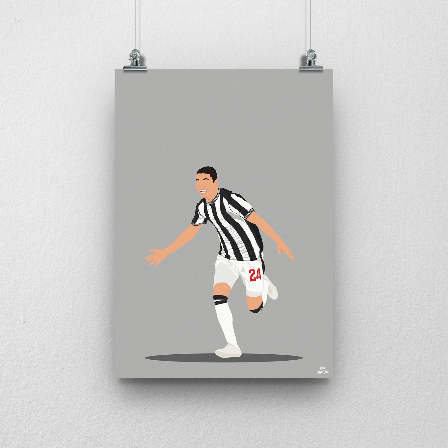 Miguel Almiron Print - Newcastle United Football Poster