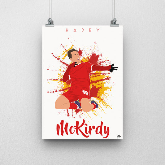 Harry McKirdy 23/24 Swindon Town Print – Official Club Artwork