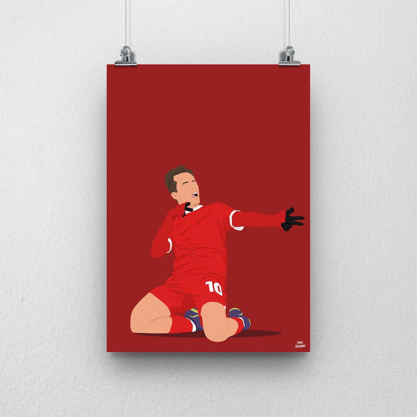 Harry McKirdy 23/24 Swindon Town Print – Official Club Artwork