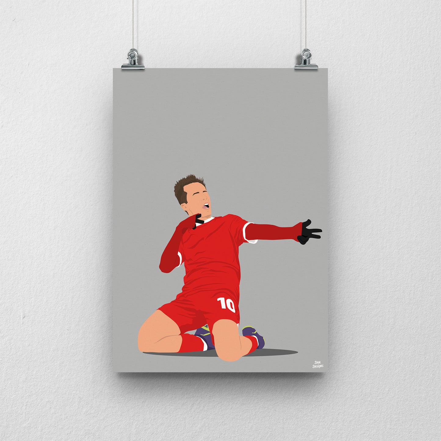 Harry McKirdy 23/24 Swindon Town Print – Official Club Artwork
