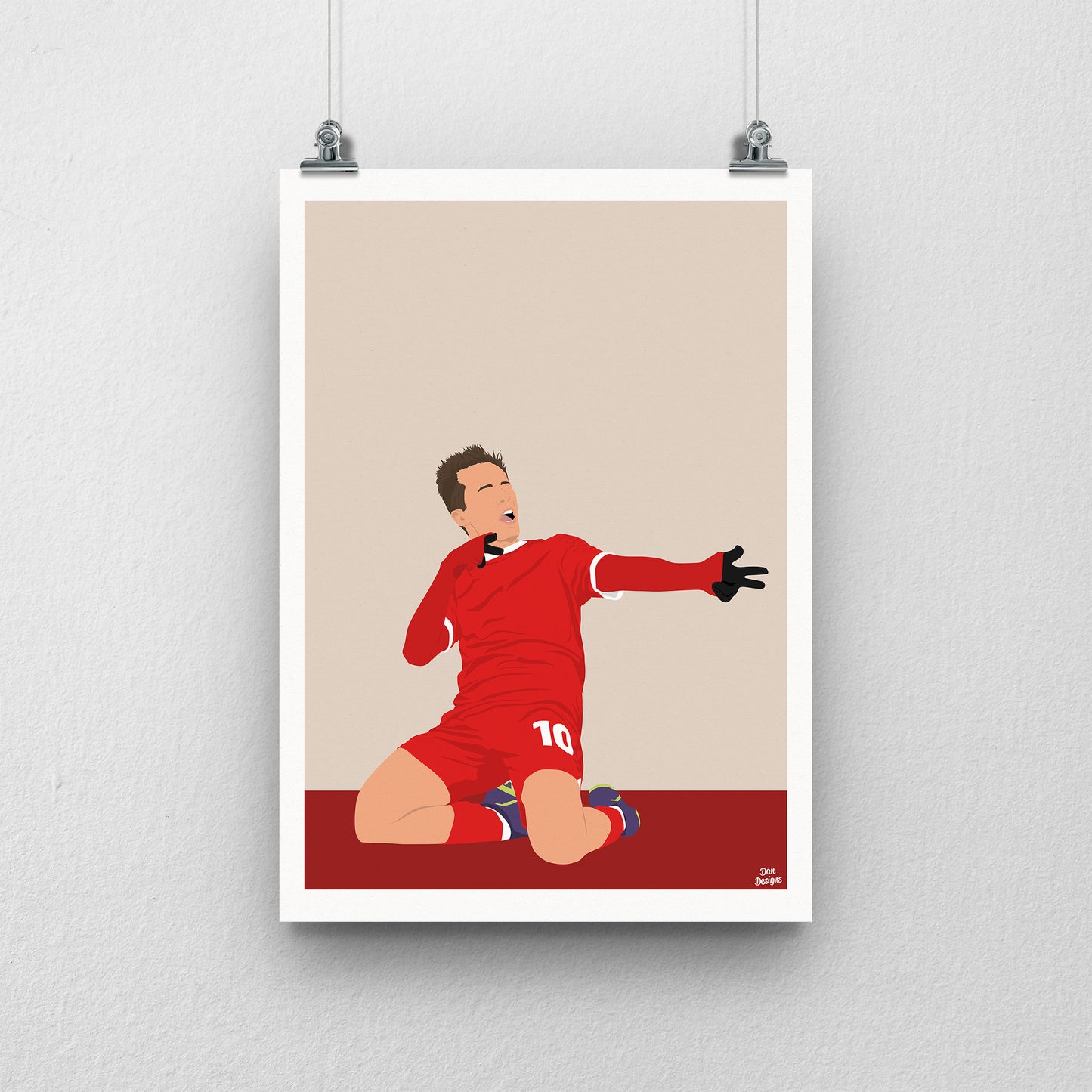 Harry McKirdy 23/24 Swindon Town Print – Official Club Artwork