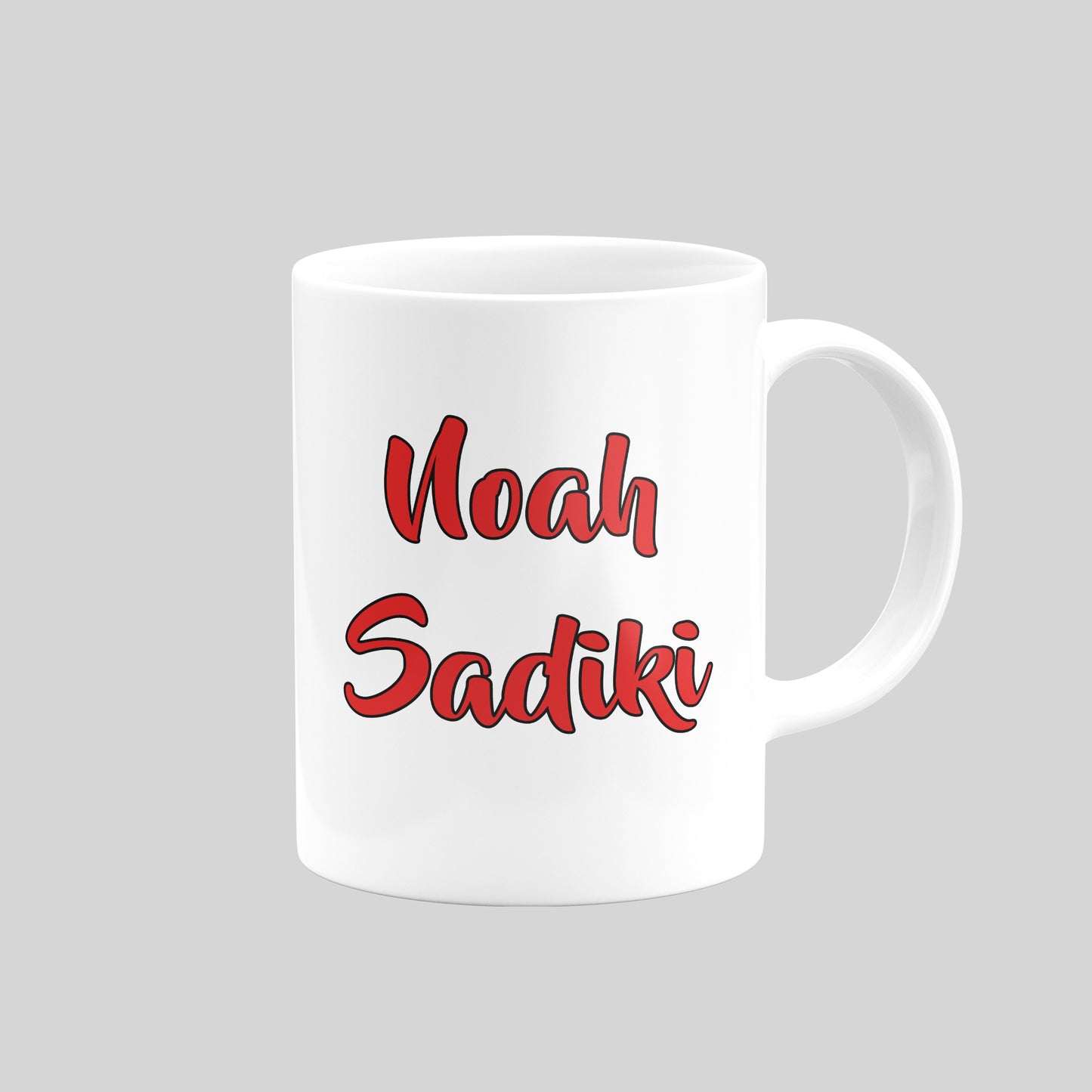 Noah Sadiki Mug – Sunderland Midfielder Artwork
