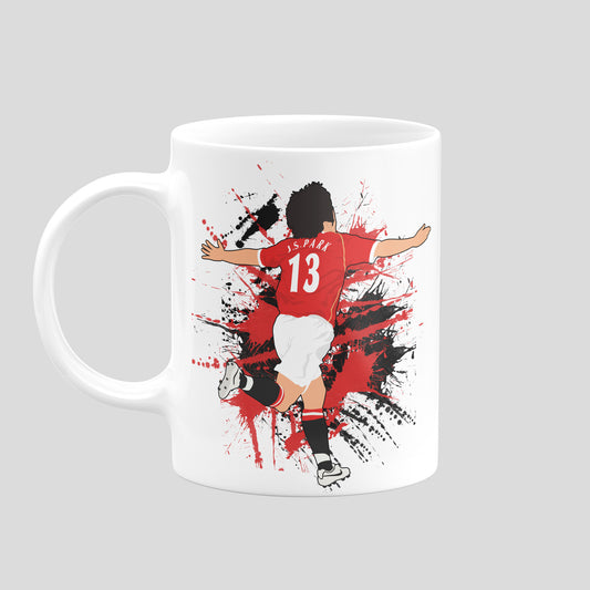 Park Ji-sung Manchester United Mug – Football Artwork