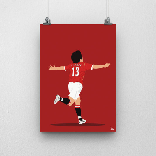 Park Ji Sung Print