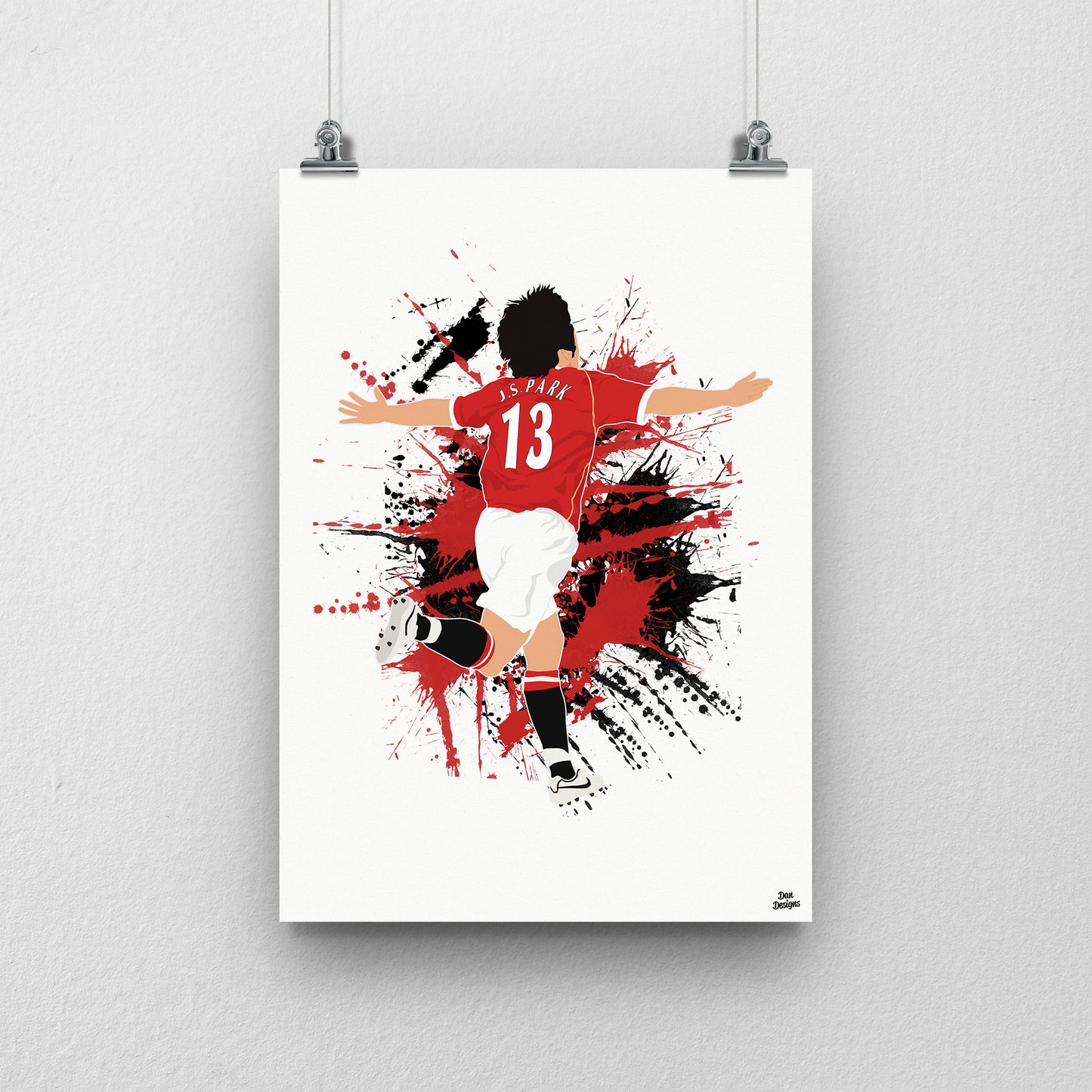 Park Ji Sung Print