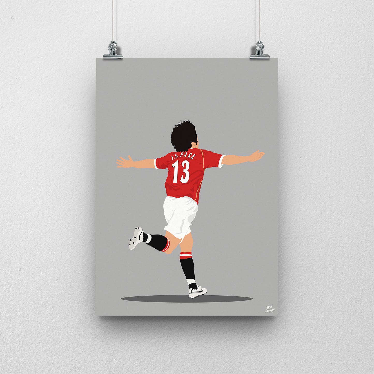 Park Ji Sung Print