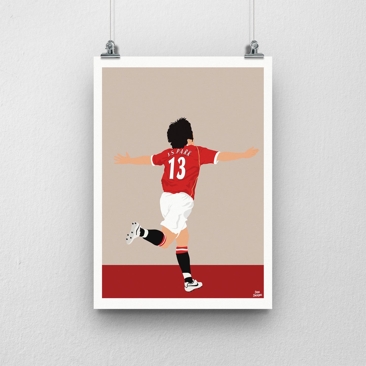 Park Ji Sung Print