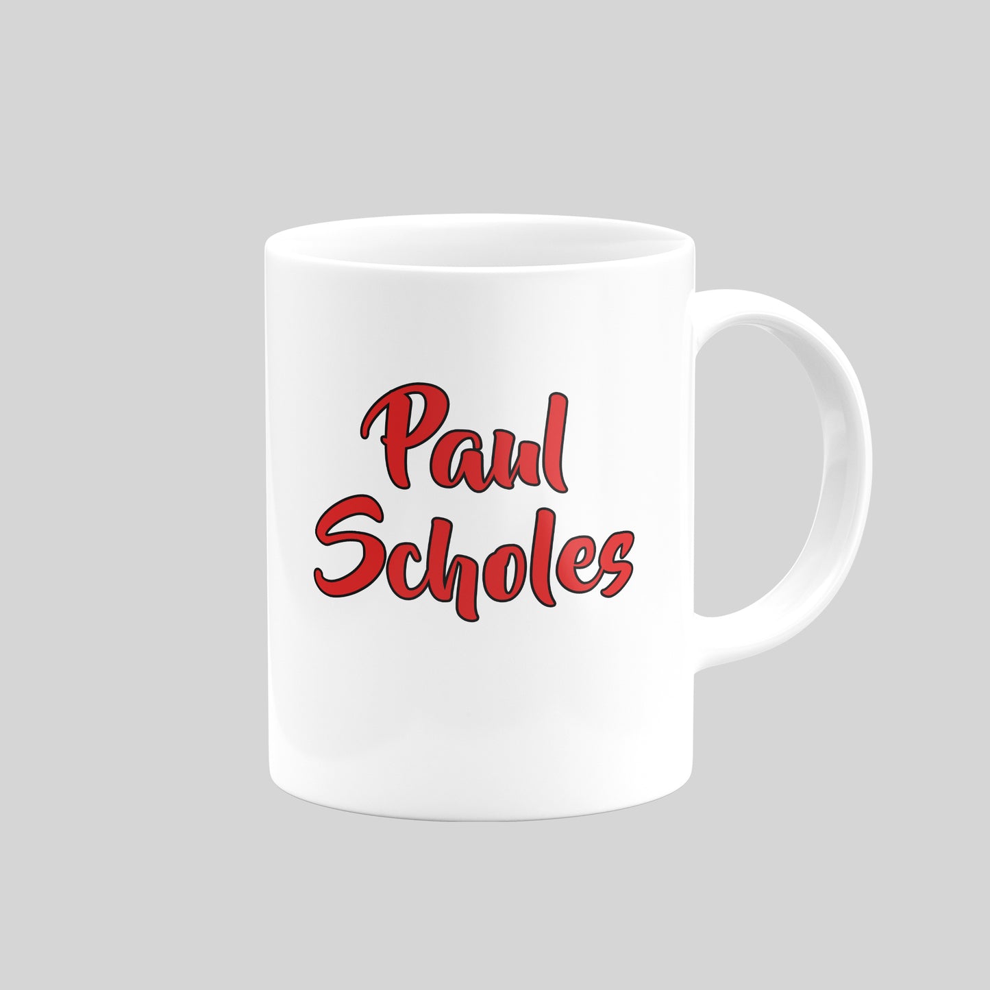 Paul Scholes Manchester United Mug – Football Artwork