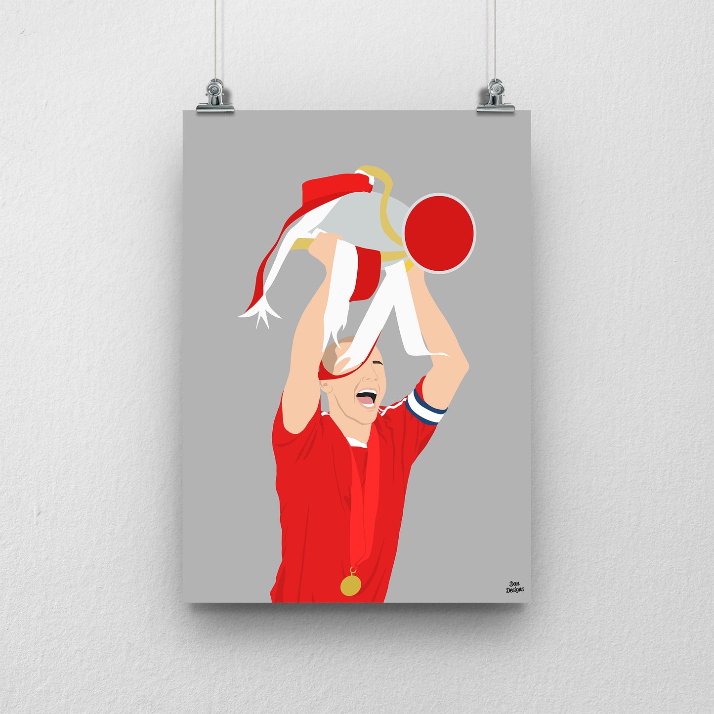 Paul Caddis Swindon Town Print – Official Club Artwork